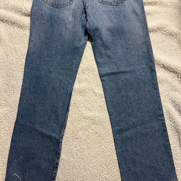 NWT Garage Denim 90s Straight Leg Ripped Jeans Size 1 - Picture 8 of 8